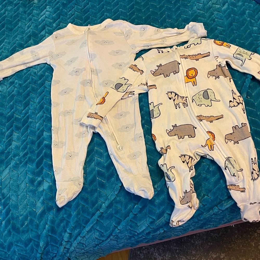 Baby one piece pajamas 3-6 months